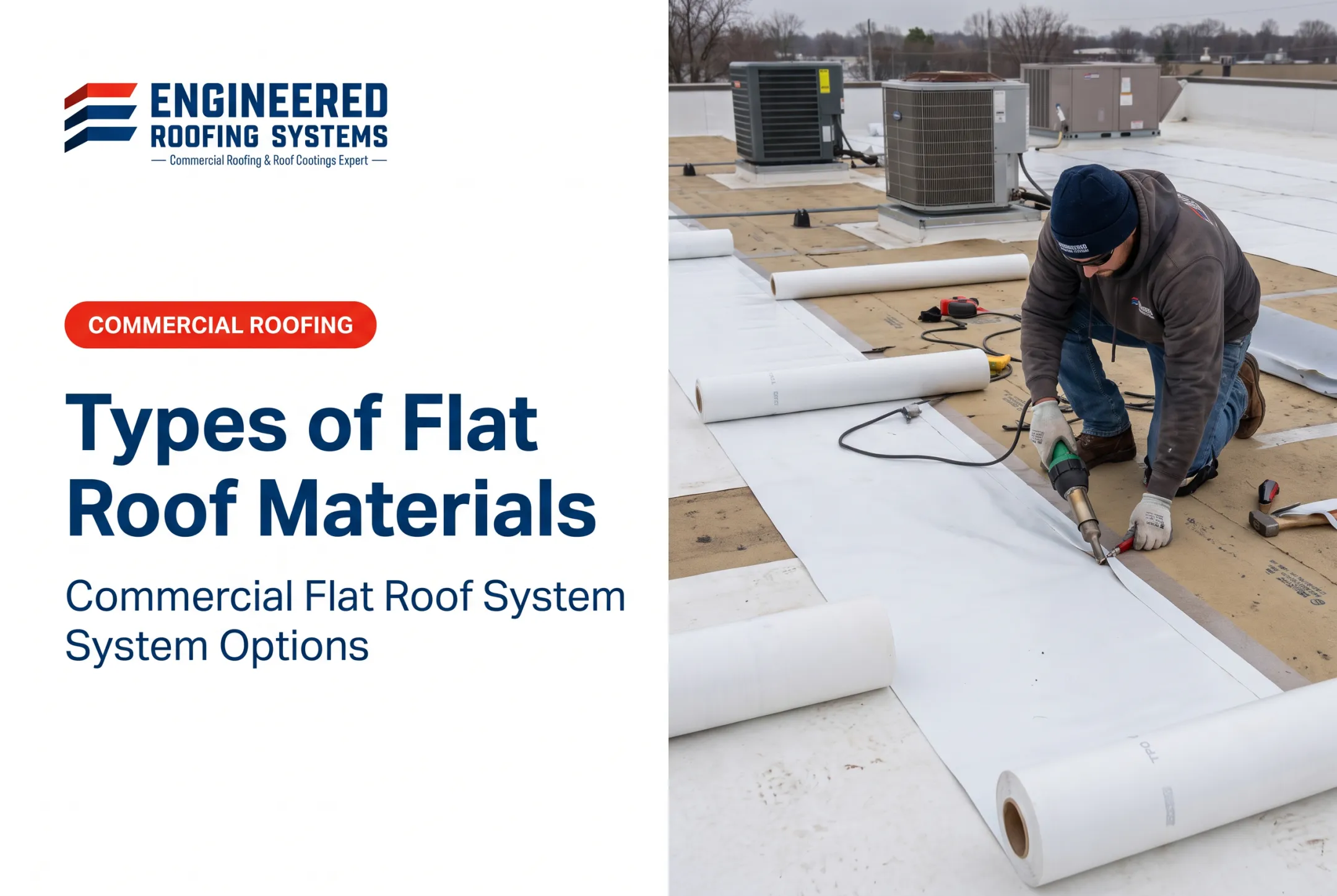 Types of Flat Roof Materials