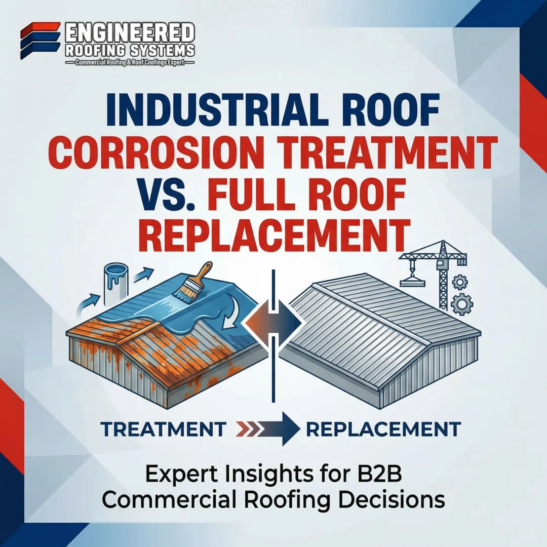 Industrial Roof Corrosion Treatment vs. Full Roof Replacement