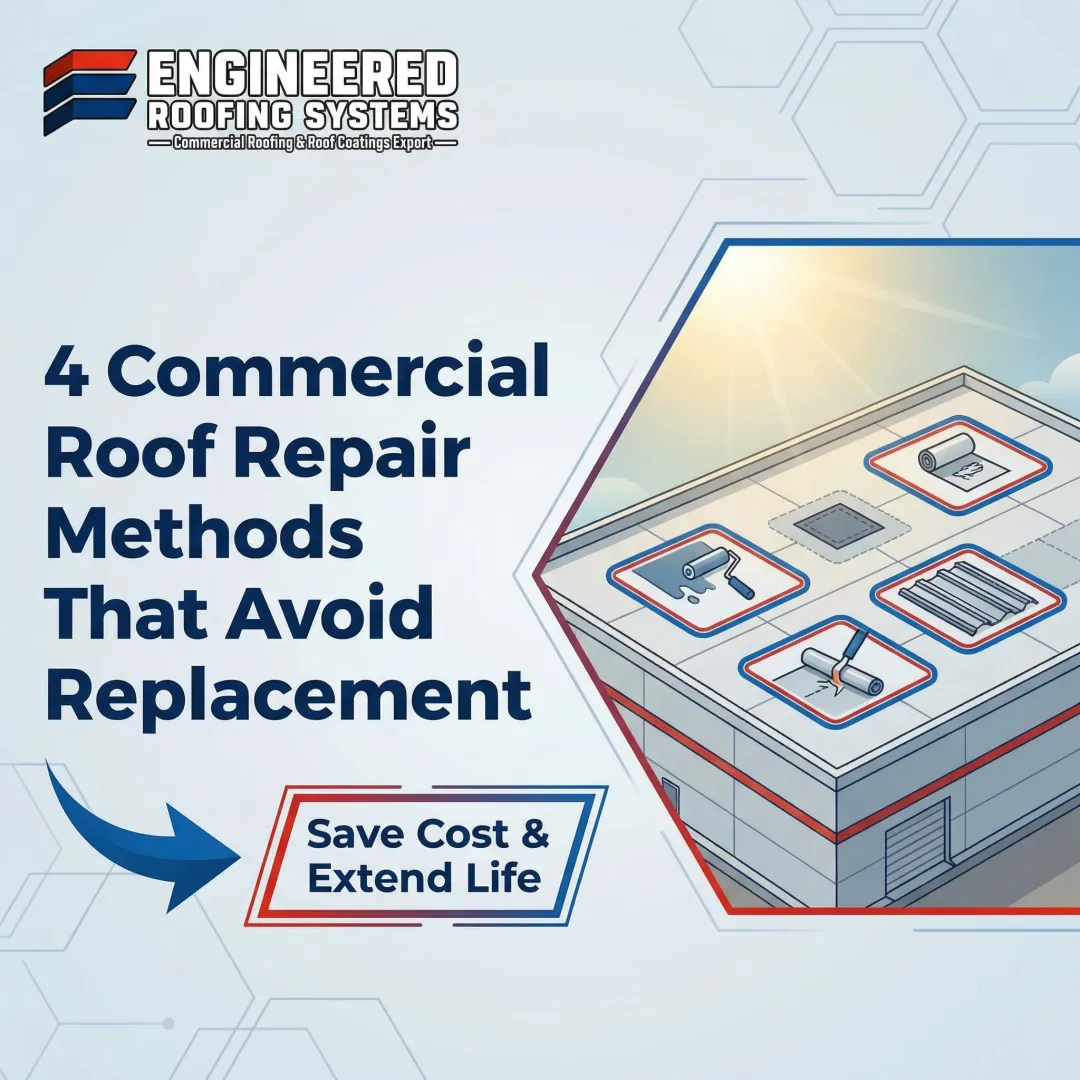 4 Commercial Roof Repair Methods That Avoid Replacement