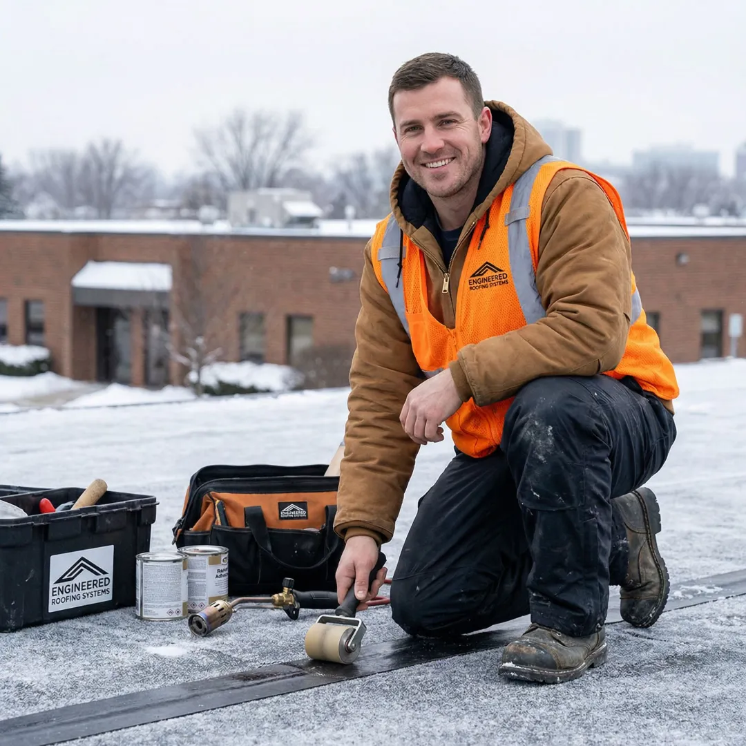 Commercial Rubber Roof Repair Services in Minnesota
