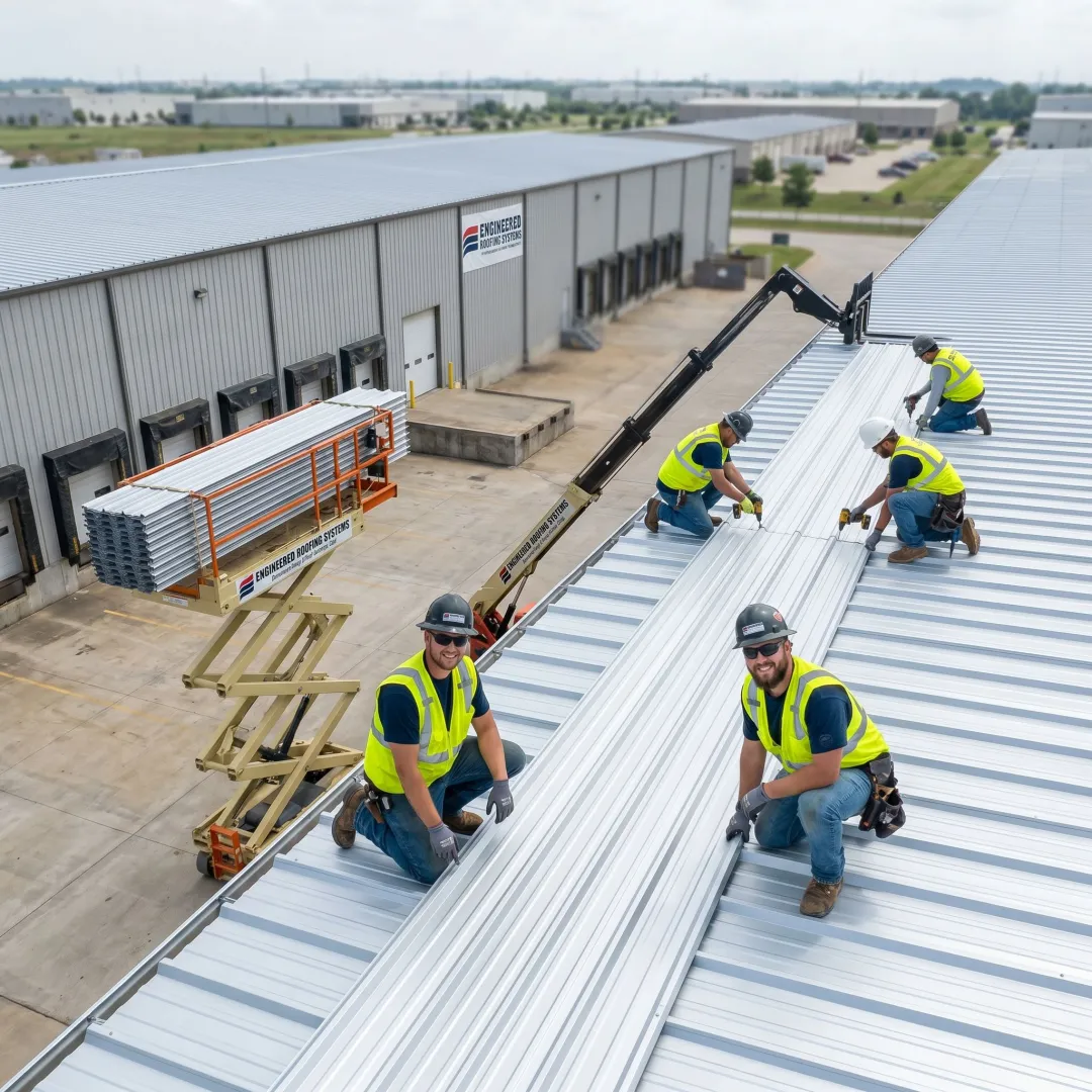 Commercial R Panel Roofing Replacement Contractor