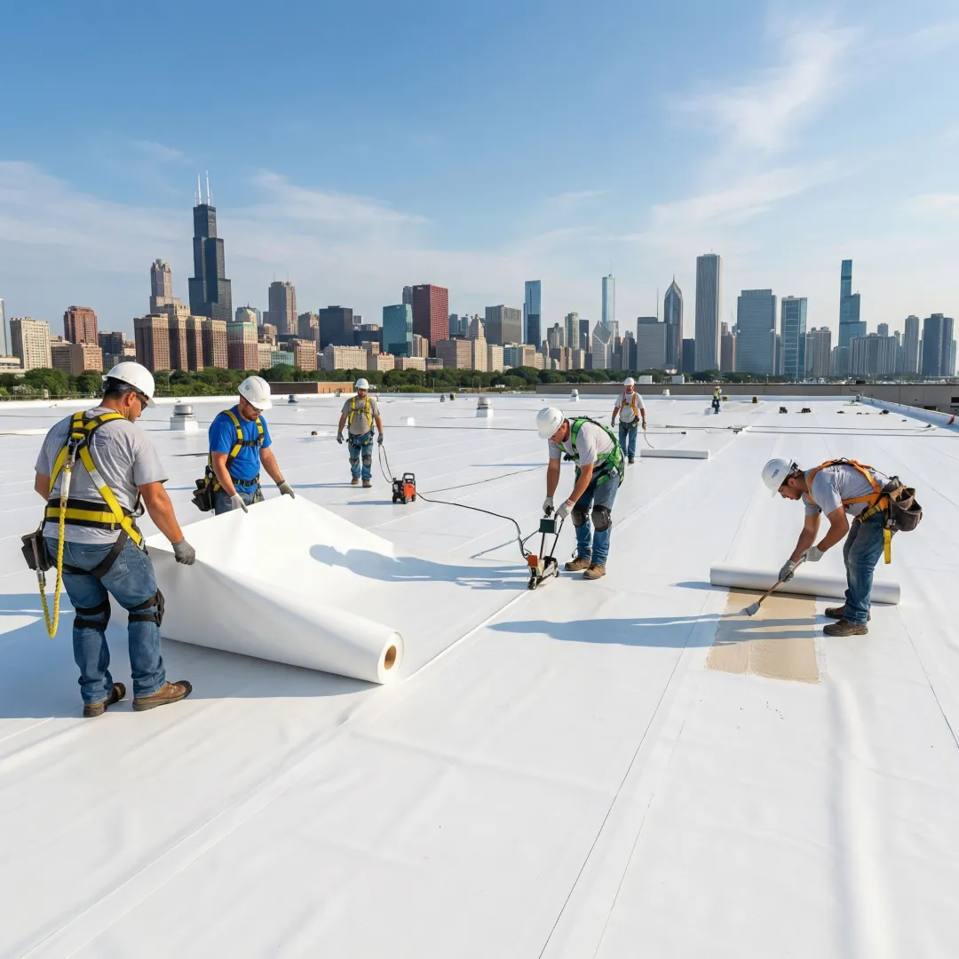 Industrial Roof Repair Services — Chicago