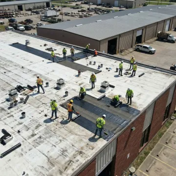 Flat Roof Repair for Warehouses — Commercial Roofing