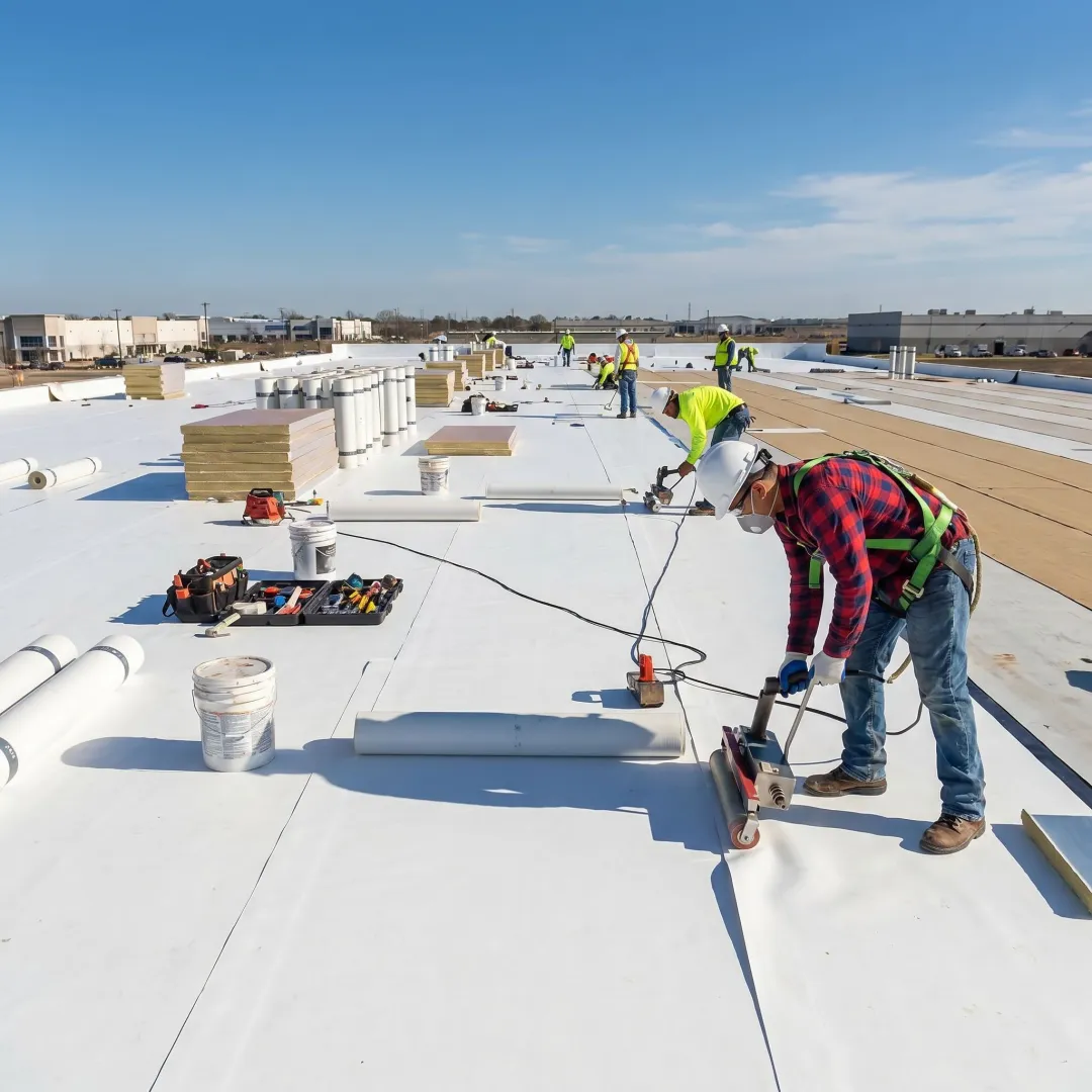 Roofing Contractors — Spring Installation Services