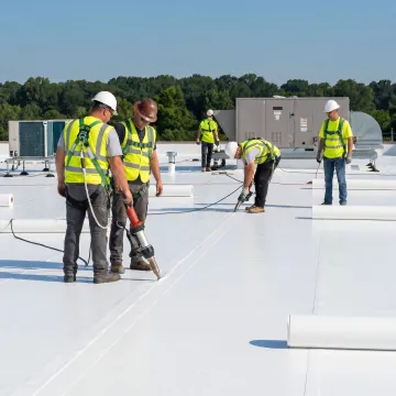 Thermoplastic PVC Roofing Installation Services