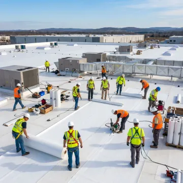 Industrial Flat Roof Replacement & Repair Services