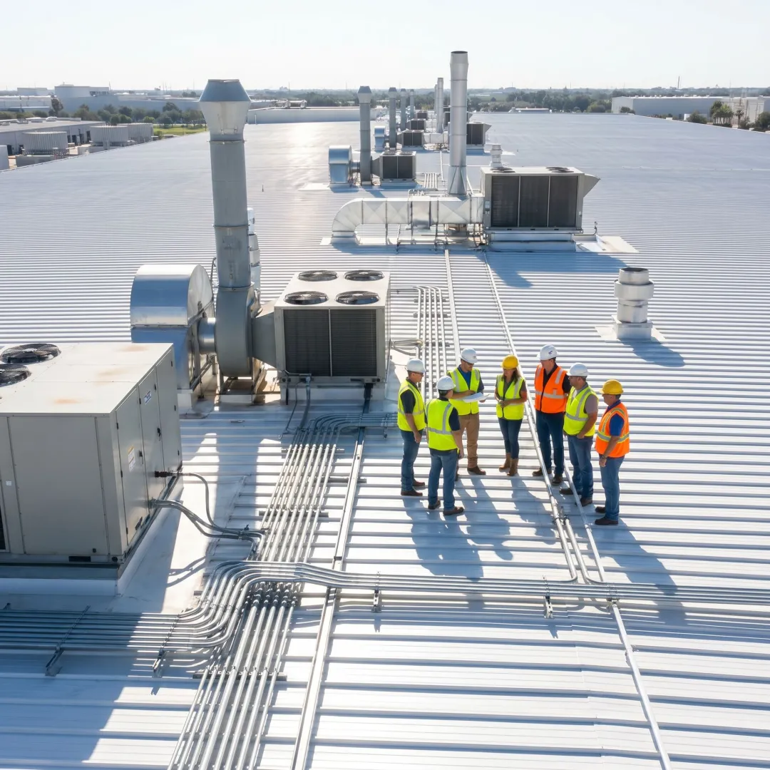 Industrial Sheet Metal Roofing Services
