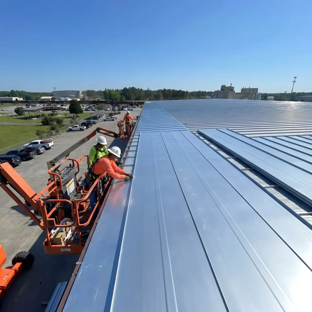 Commercial Metal Roof Replacement Services