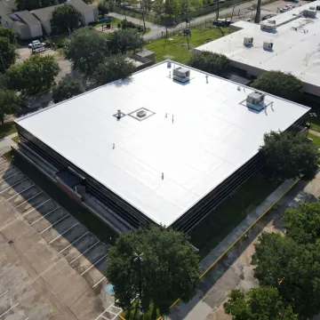 Reflective commercial roof system