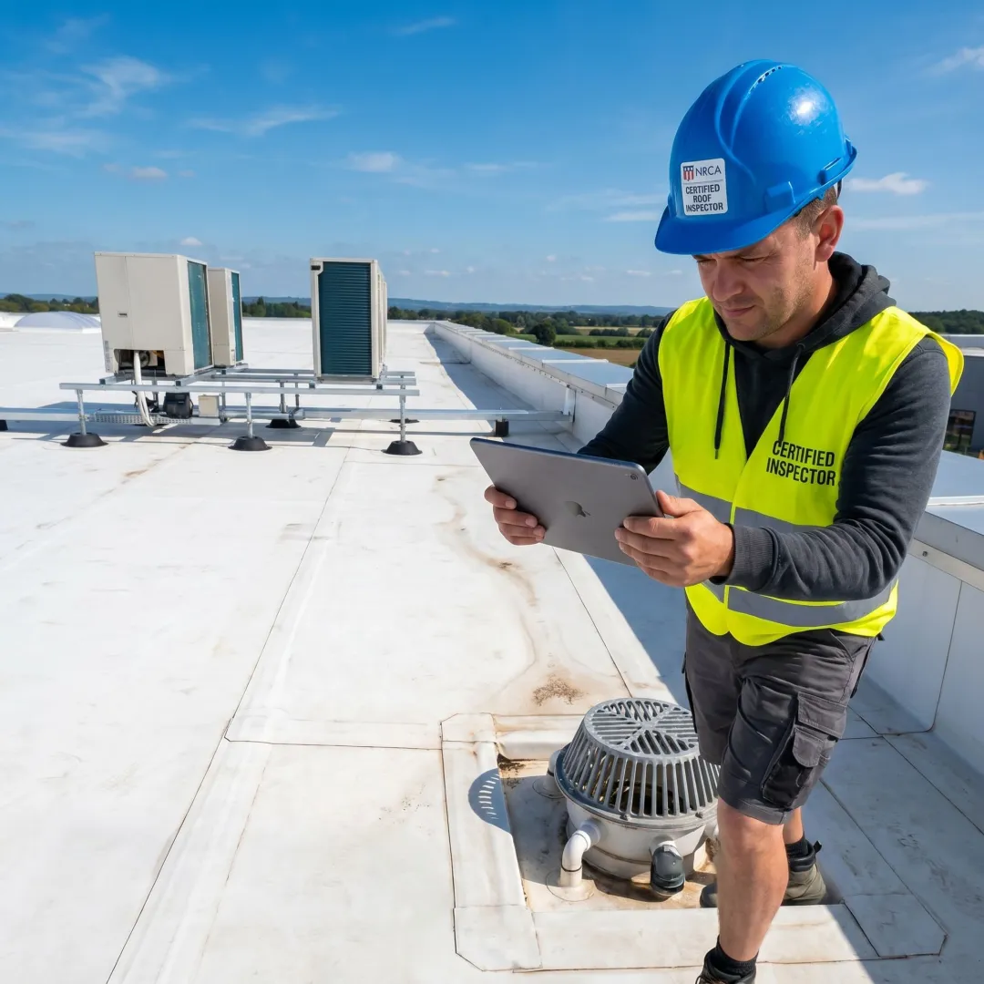 Free Commercial Roof Inspections — Certified Inspectors