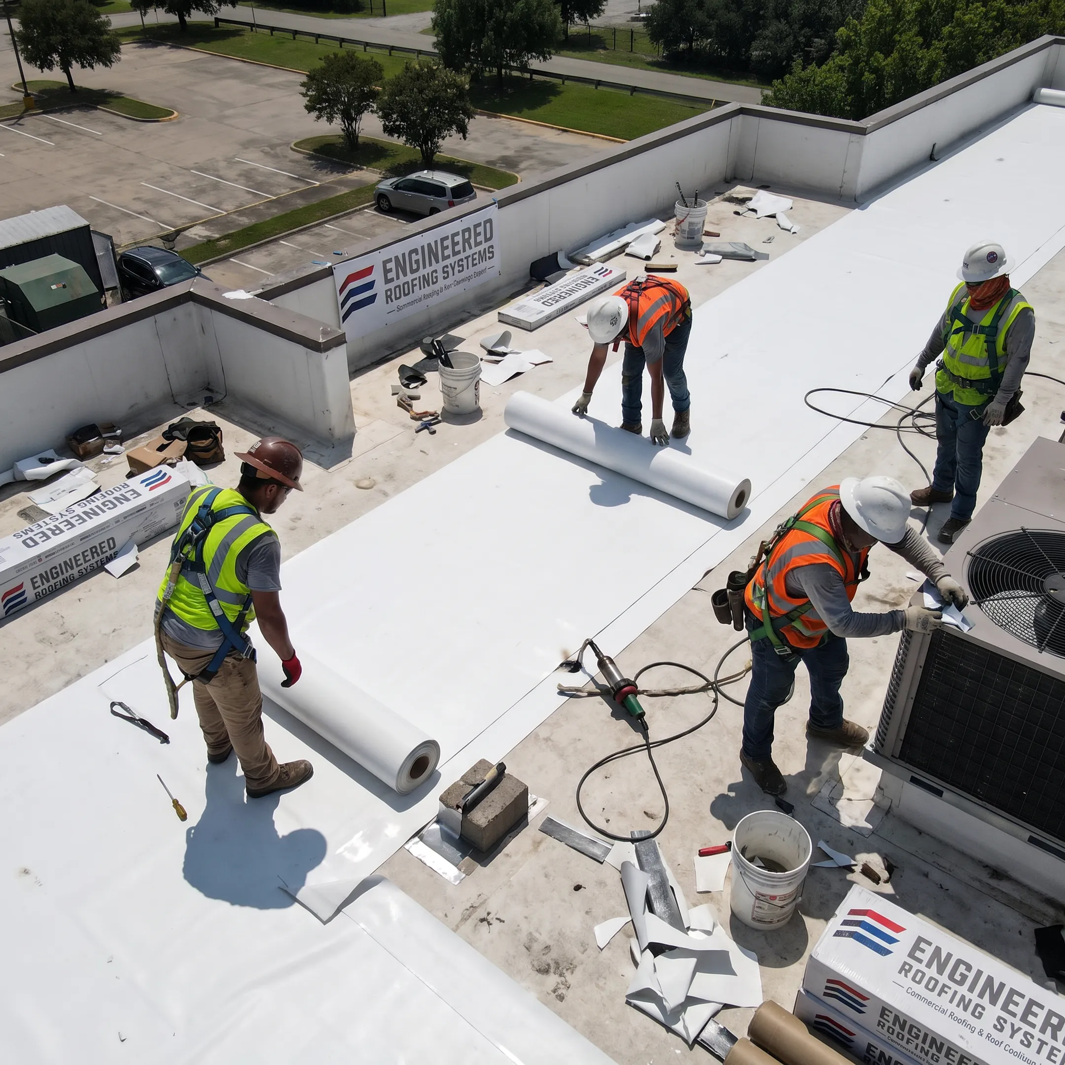 New Commercial Roof Replacement