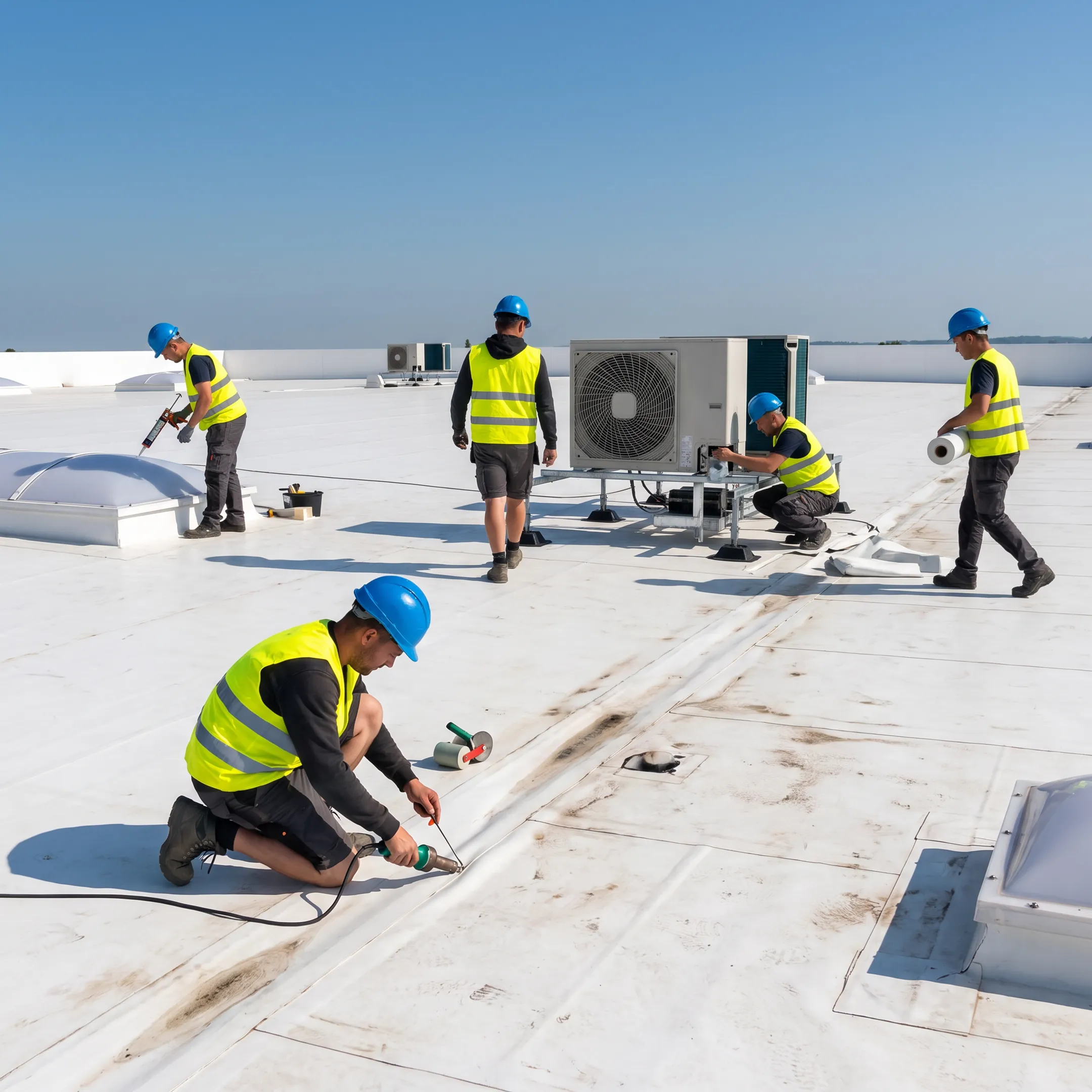 Warehouse Roof Repair and Commercial Roofing