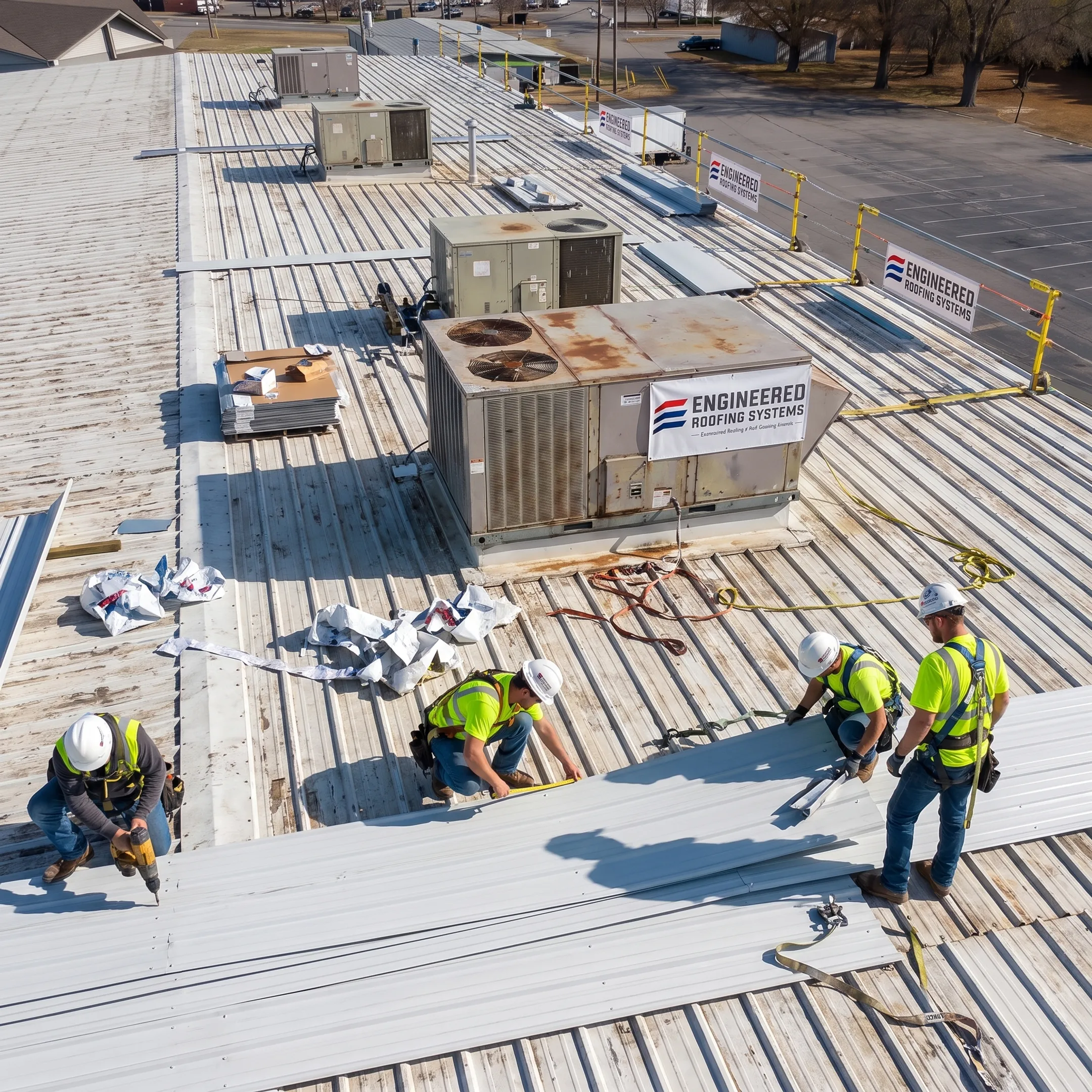 Metal Flat Roofs