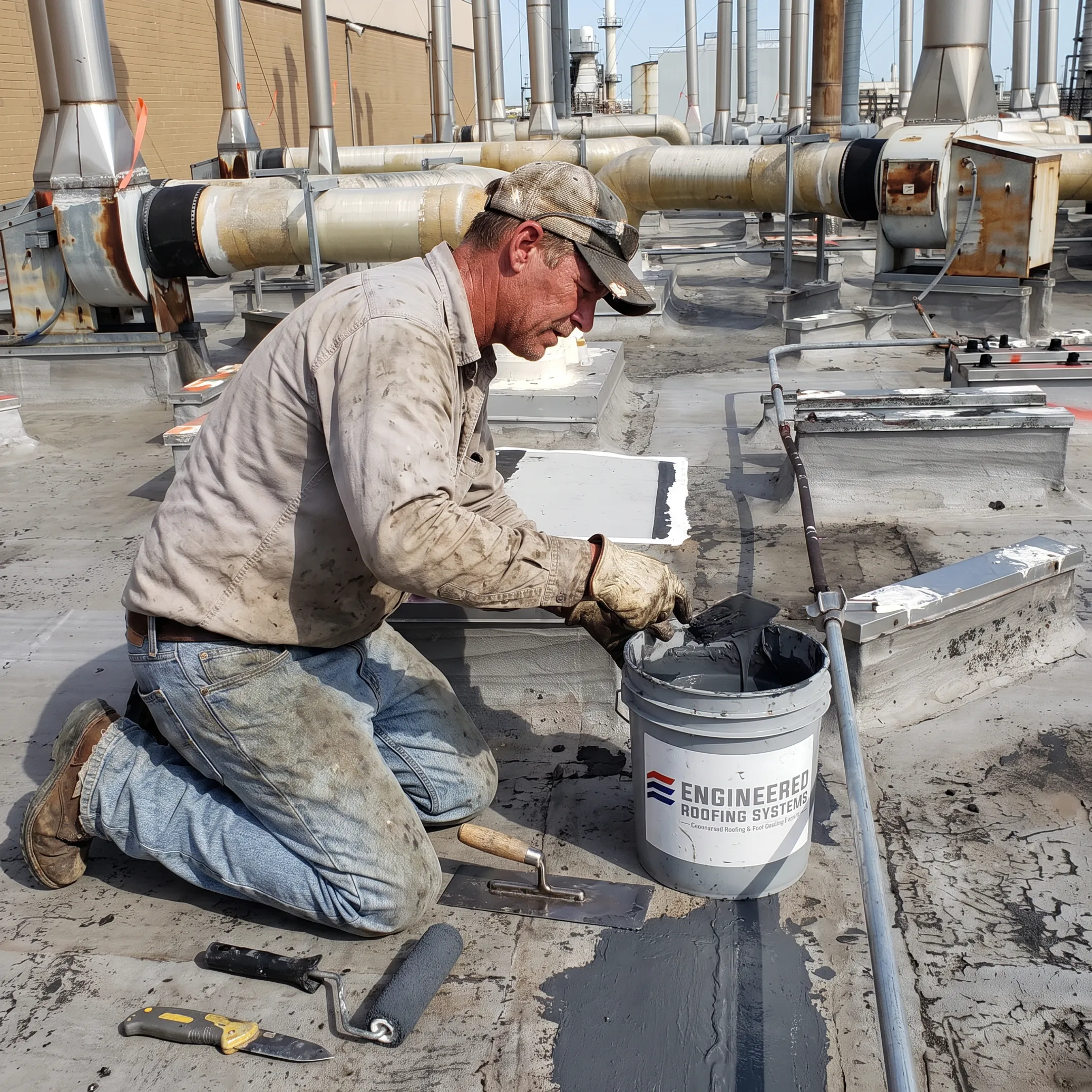 Commercial Flat Roof Repair Company