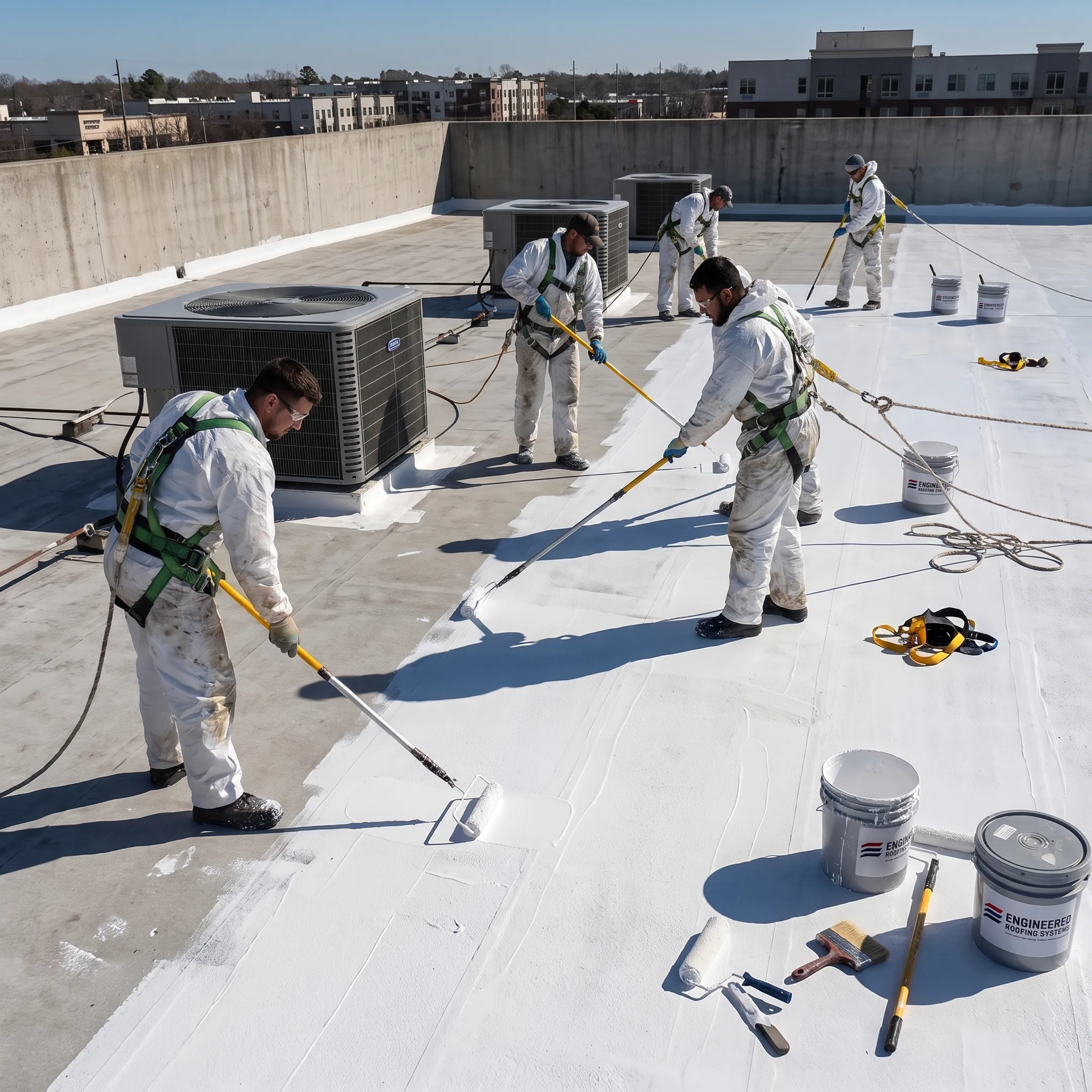Flat Roof Restoration and Repair