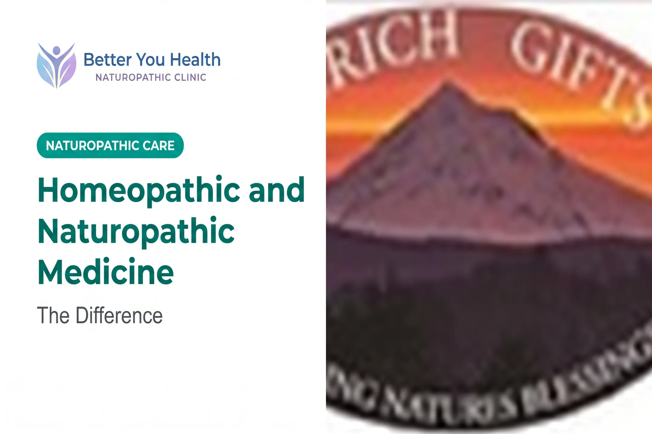 Homeopathic and Naturopathic Medicine: The Difference