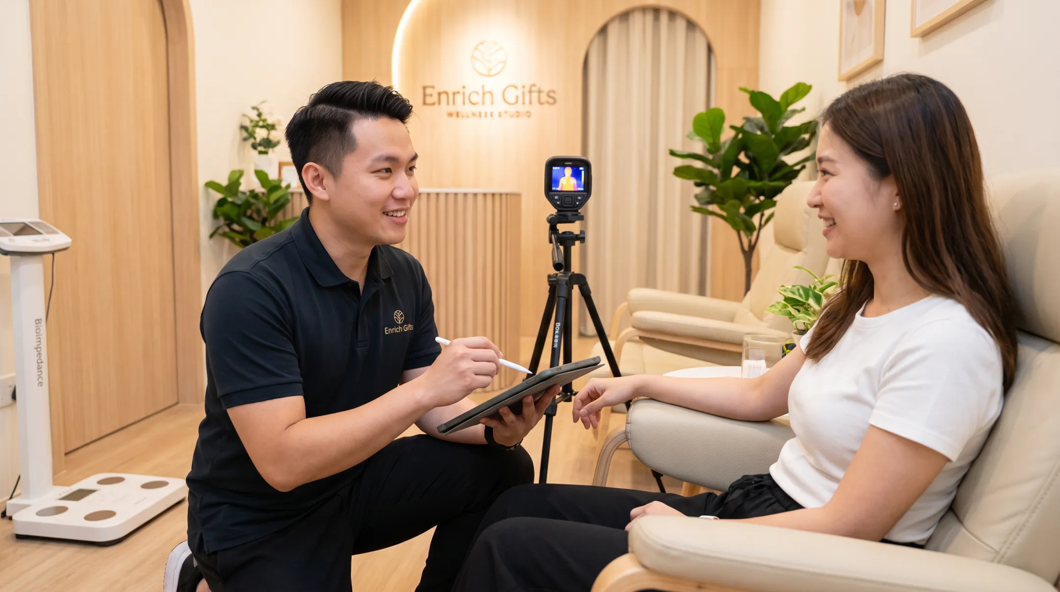 Personalized functional wellness assessment alongside preventive healthcare planning