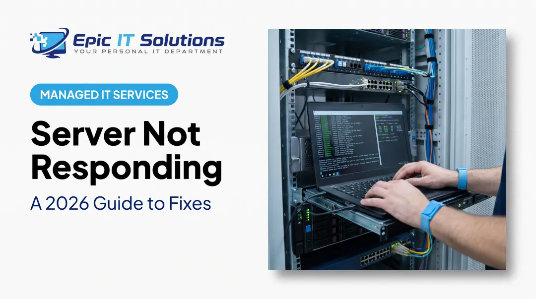 Server Not Responding: A 2026 Guide to Fixes