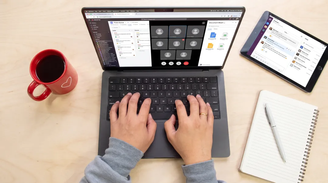Small business cloud collaboration tools including Microsoft 365 and Zoom interfaces
