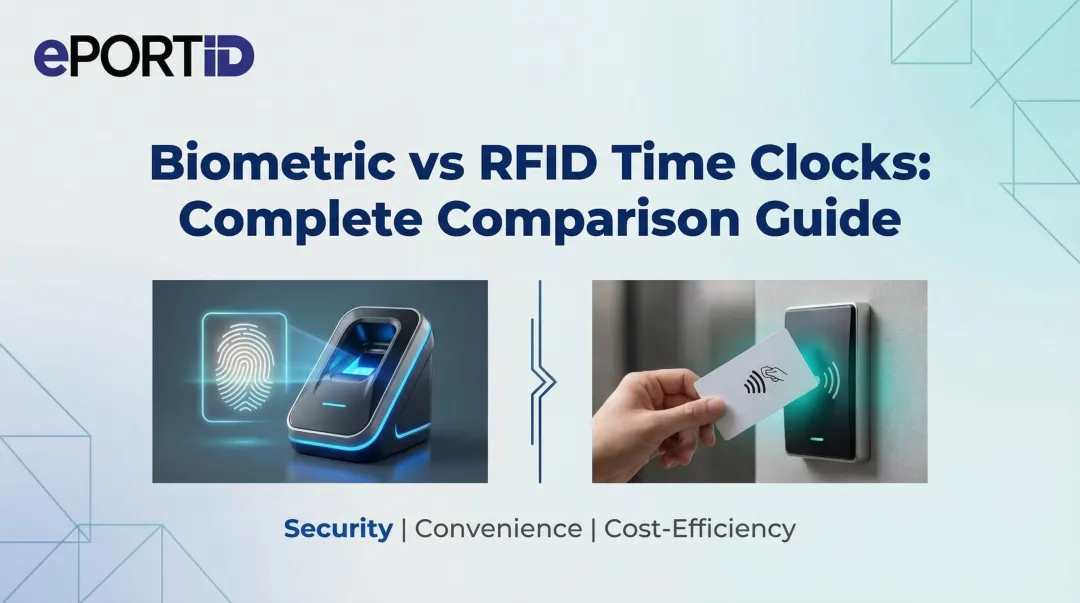 Biometric vs RFID Time Clocks: Complete Comparison Guide