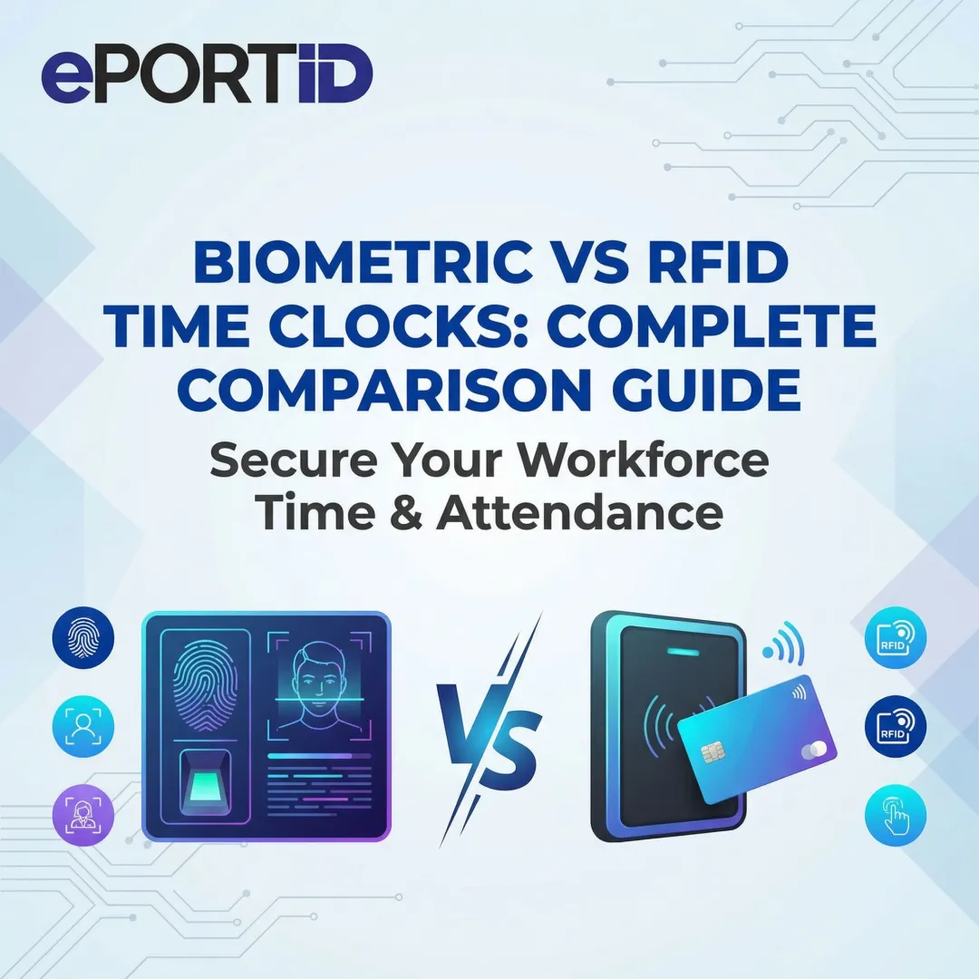 Biometric vs RFID Time Clocks: Complete Comparison Guide