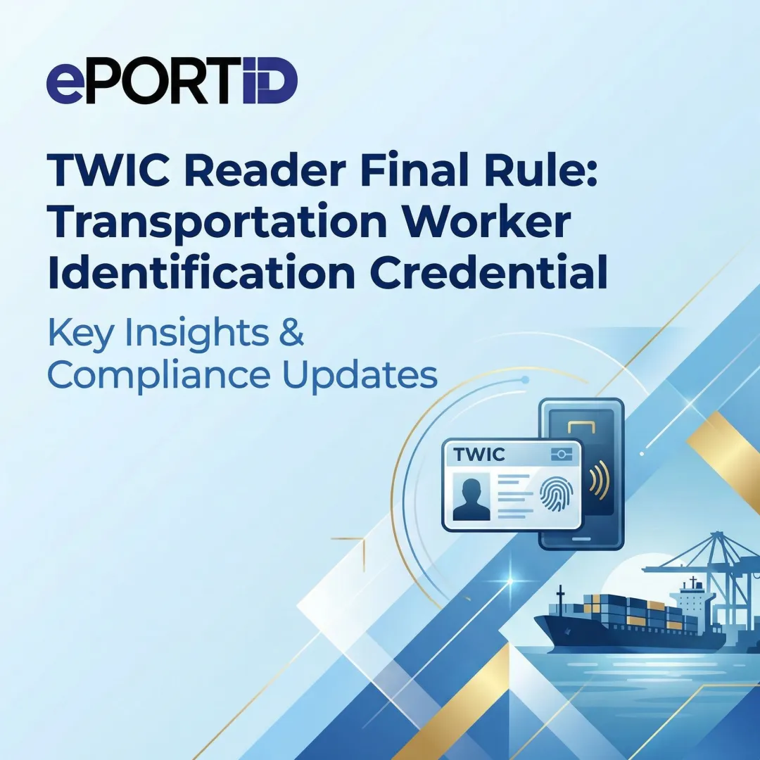 TWIC Reader Final Rule: Transportation Worker Identification Credential