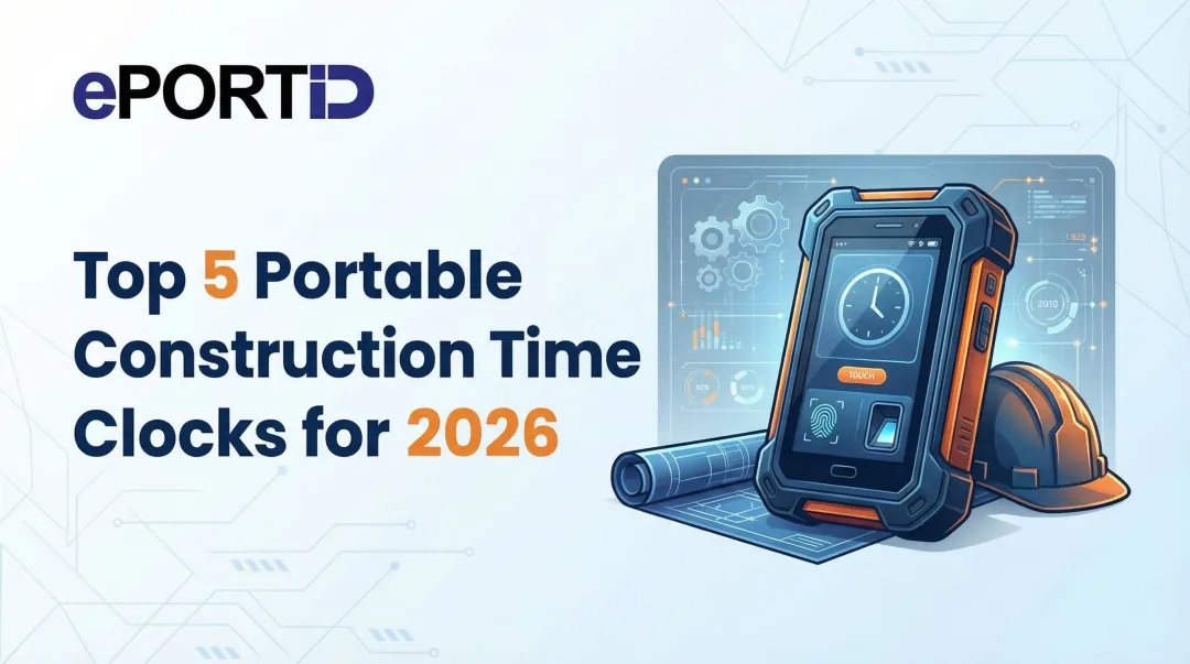 Top 5 Portable Construction Time Clocks for 2026