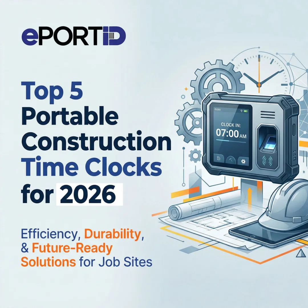 Top 5 Portable Construction Time Clocks for 2026