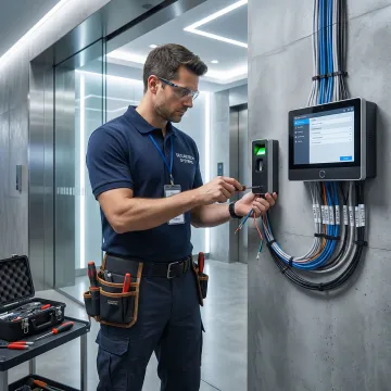 Biometric Access Control Installation