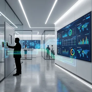 Biometric system integrated with enterprise security