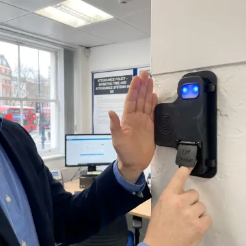 Biometric enrollment workstation for secure identity setup