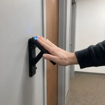 Biometric system integrated with enterprise security