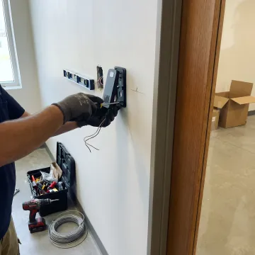 Biometric Access Control Installation
