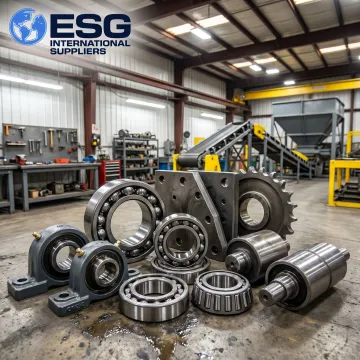Industrial bearings for mining equipment
