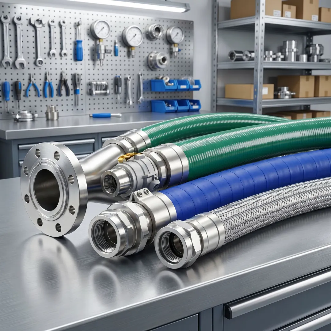 High Pressure Hose Supplier — Stainless Steel Fittings
