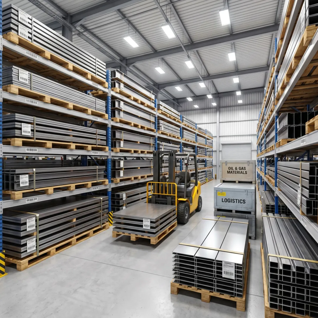 Steel plate sourcing for industrial projects
