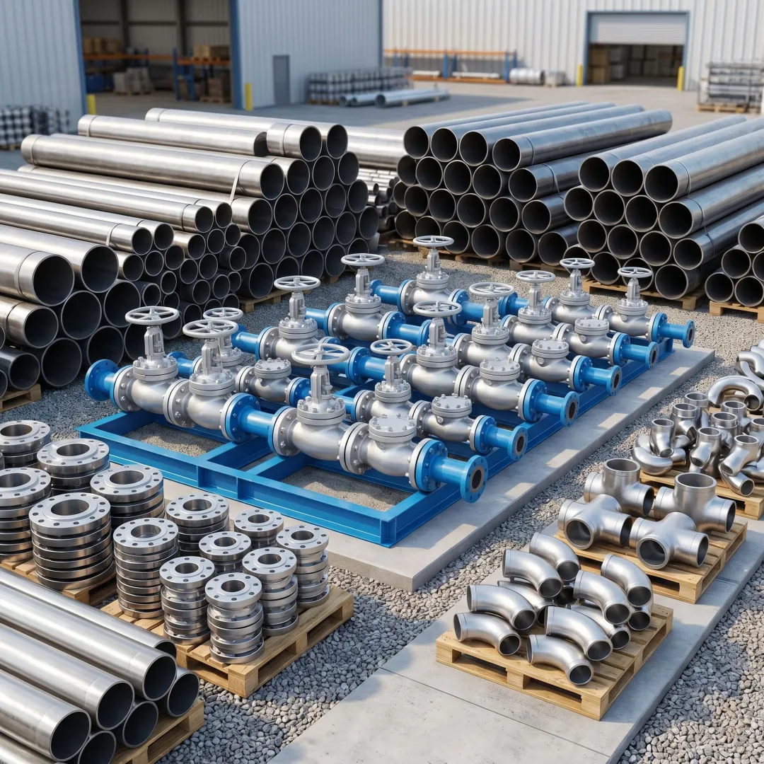 Industrial steel pipe sourcing for oil and gas