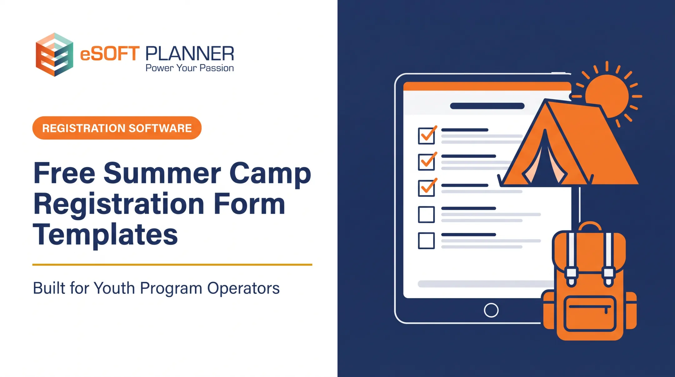 Free Summer Camp Registration Form Templates