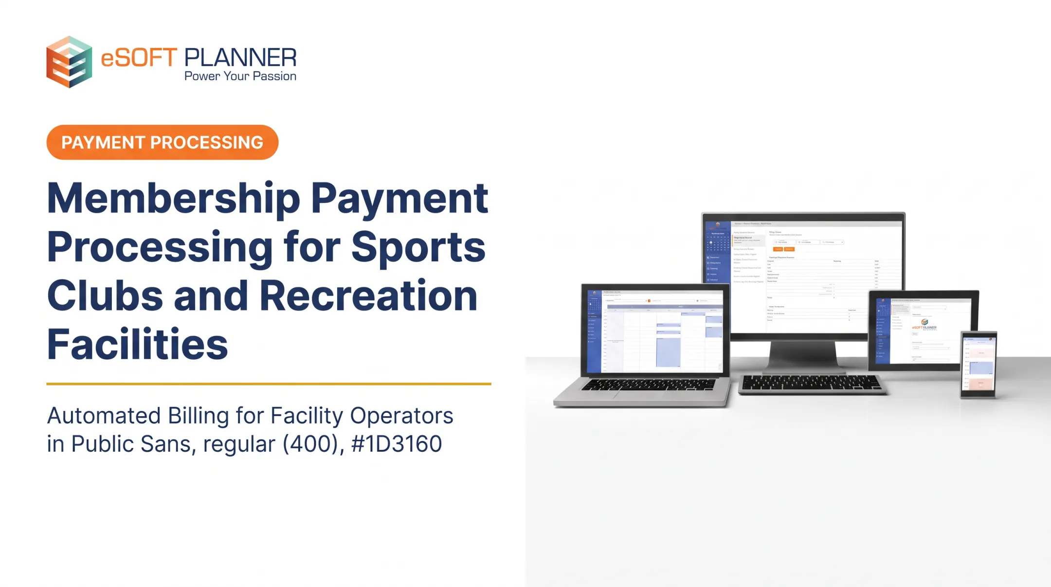 Membership Payment Processing for Sports Clubs and Recreation Facilities