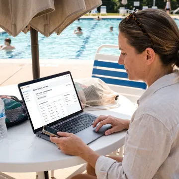 Swim Club Membership Portal for Members