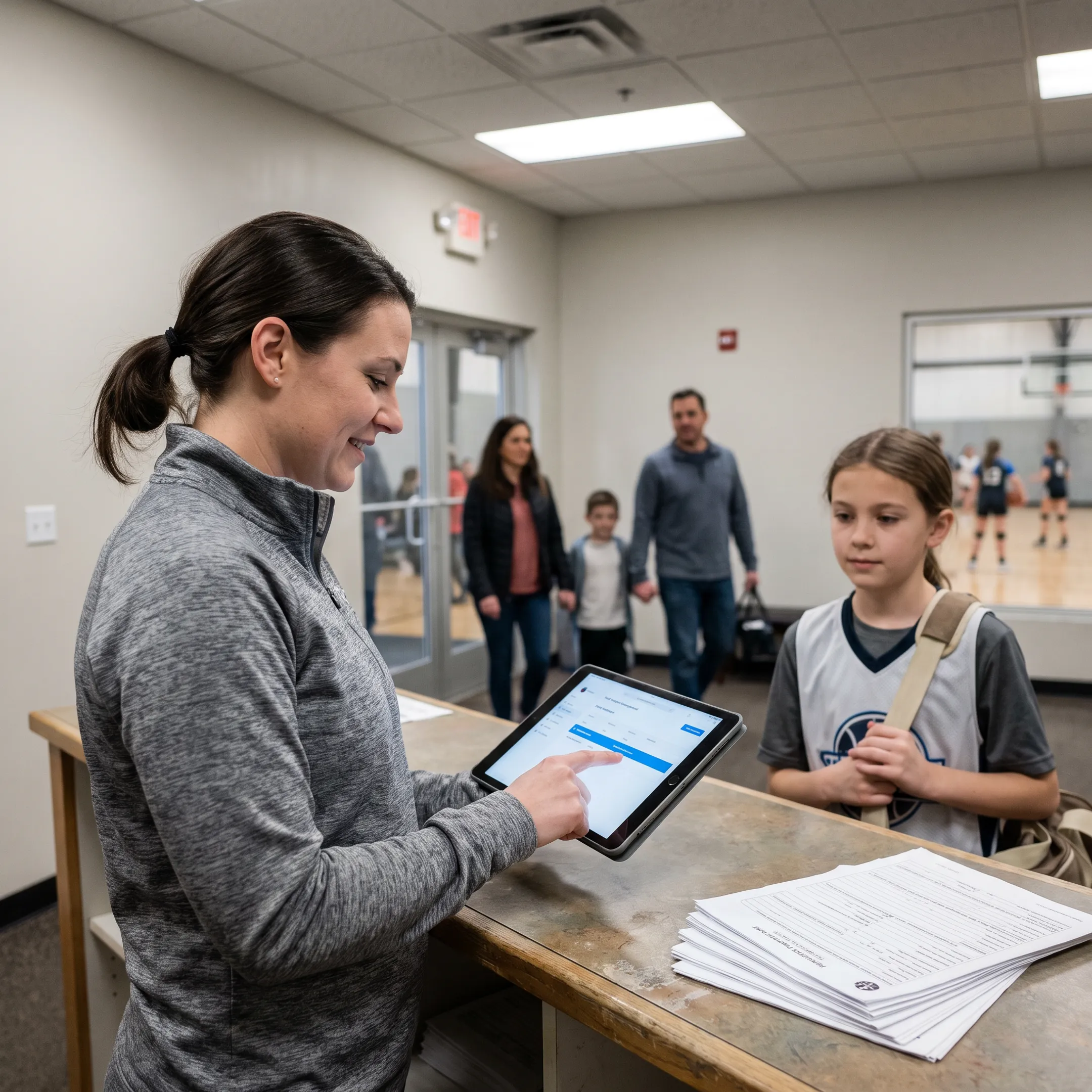 Sports Attendance Tracker for Recreation Facilities