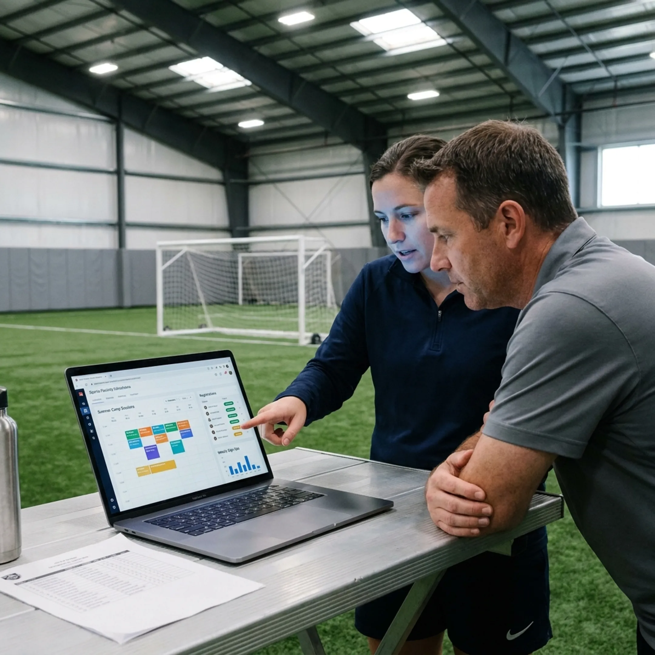 Soccer facility