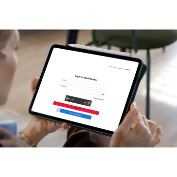 Sports academy management software dashboard
