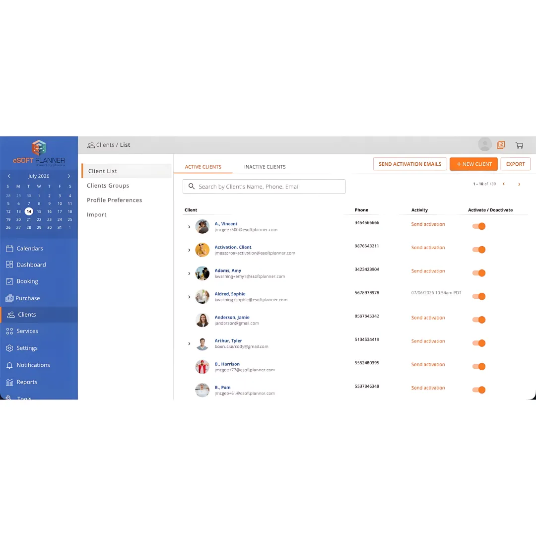 Scheduling Software for Coaches