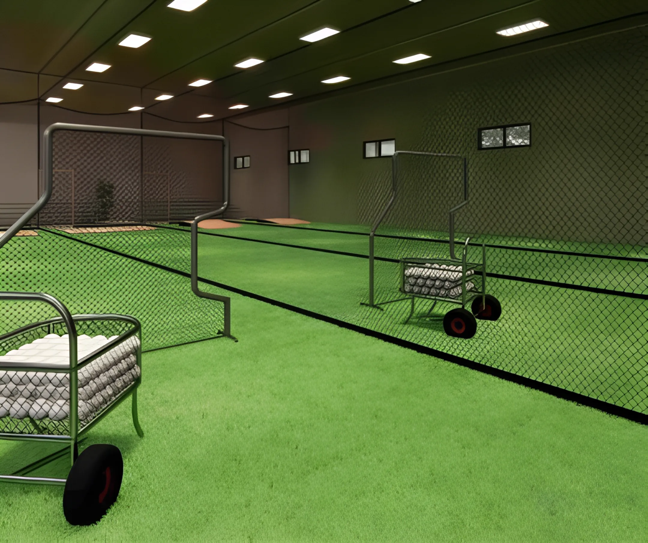 Sports performance training facility