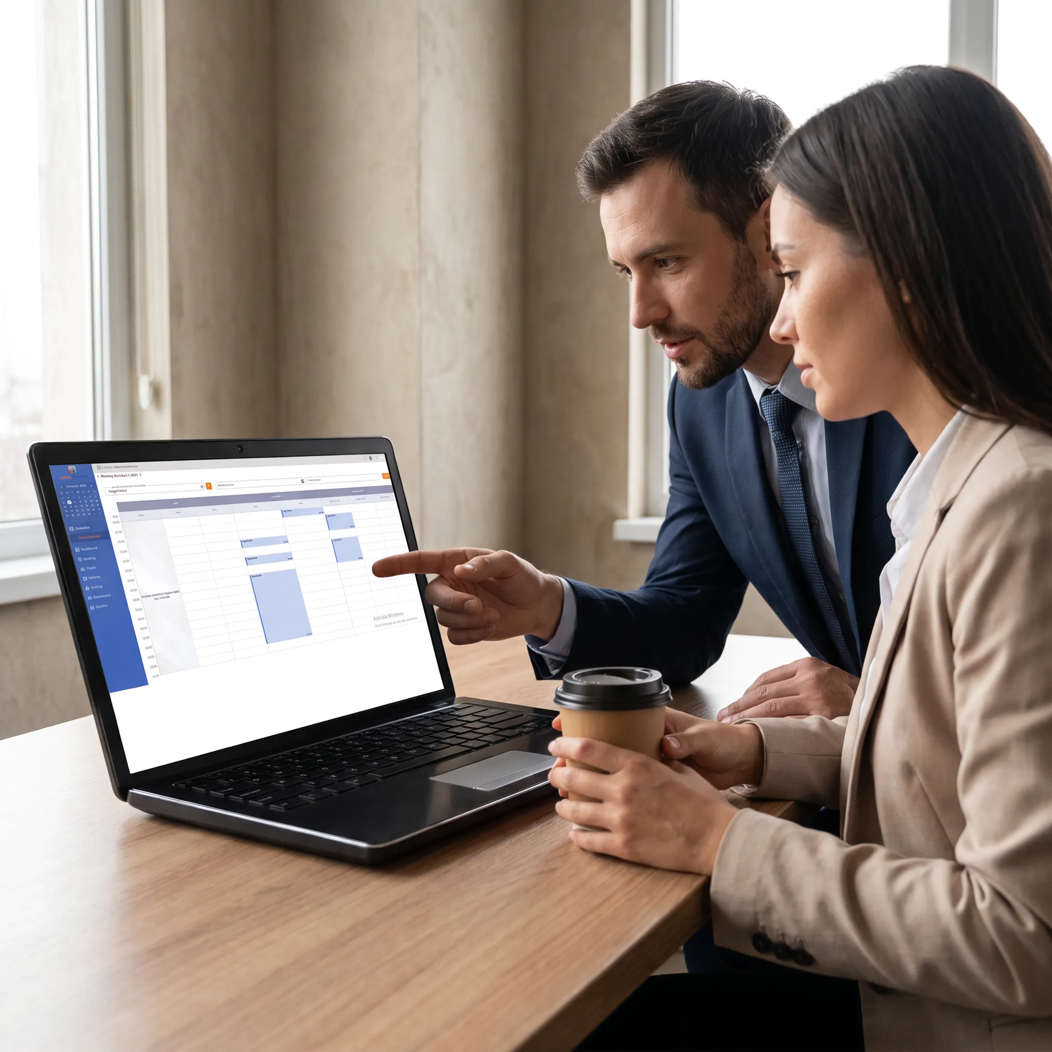 Customer booking a recreation facility online