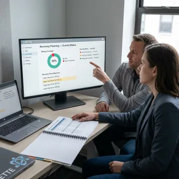 Cyber recovery planning session