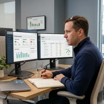 Remote IT support dashboard