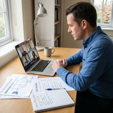 Virtual consulting process meeting