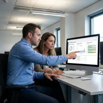 Cloud systems review with business leader